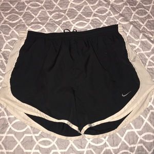 black nike shorts